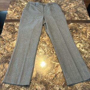 Pendleton Petite Gray Wool Dress Pants 8